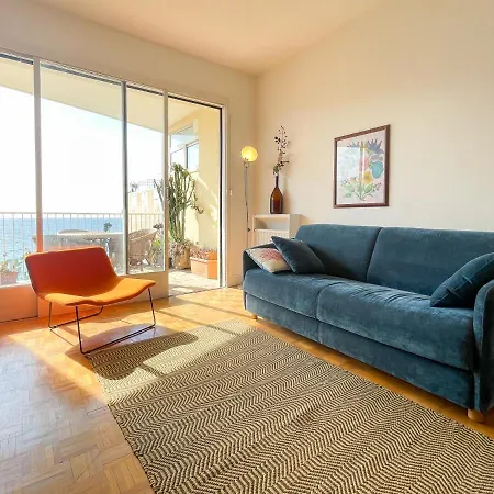 Paradise 4 Pers Terrazza Vista Mare アパート *