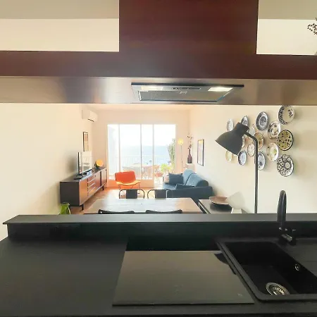 דירה Paradise 4 Pers Terrazza Vista Mare