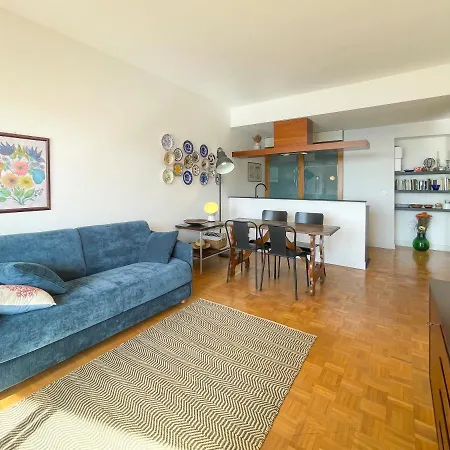 דירה Paradise 4 Pers Terrazza Vista Mare