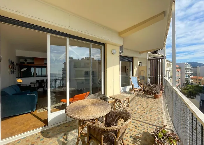 Paradise 4 Pers Terrazza Vista Mare דירה *