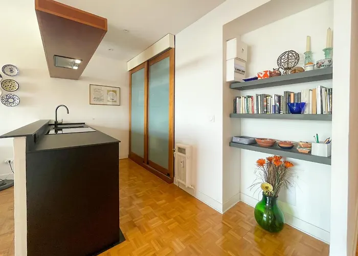 Paradise 4 Pers Terrazza Vista Mare דירה ניס